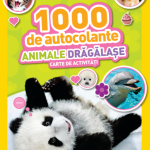 Reducere  1000 de autocolante. Animale drăgălașe. Carte de activități Reducere