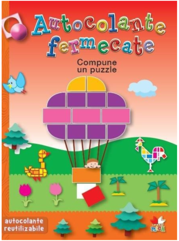 Reducere  Autocolante fermecate. Compune un puzzle Reducere