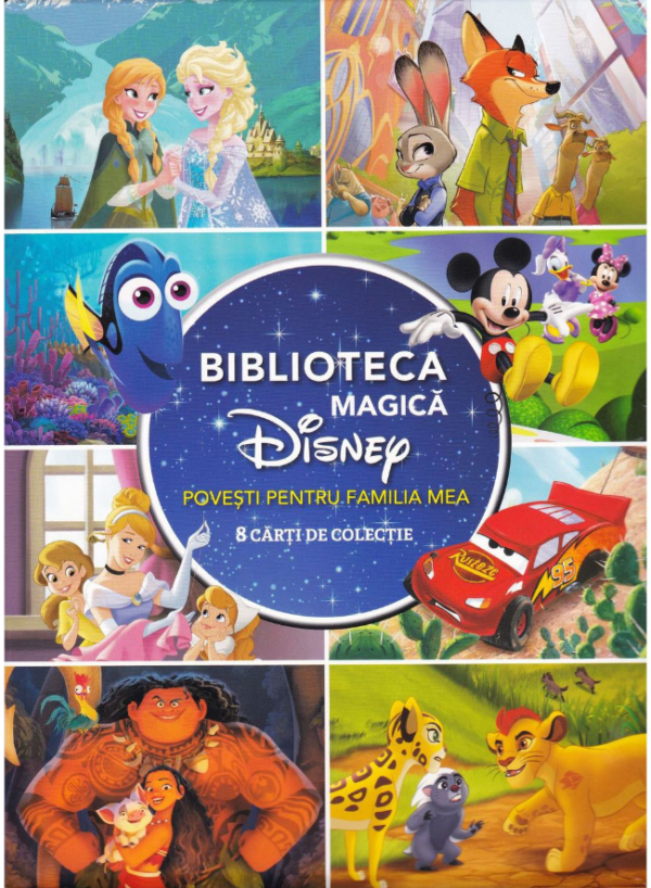 Reducere  Pachet Biblioteca Magică Disney (8 cărți de colecție) Reducere