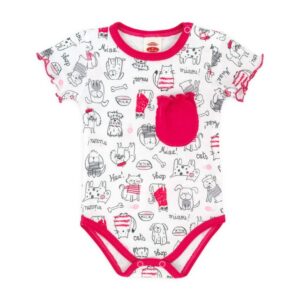 Reducere  Body cu manecute scurte – colectia Miau – Haine Bebe