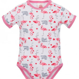 Reducere  Body pentru bebelusi – Colectia Flamingo