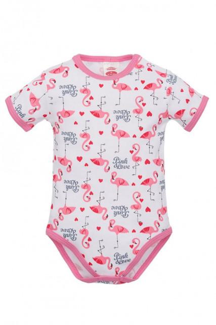 Reducere  Body pentru bebelusi – Colectia Flamingo