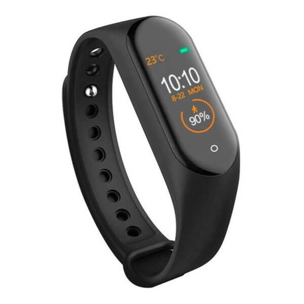 Reducere  Bratara Sport M4 Techstar® Pentru Fitness, Monitorizarea Presiunii Sangelui si A Batailor Inimii, Negru Reducere