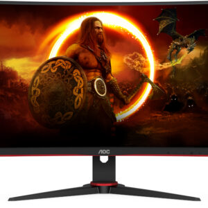 Reducere  ✅ Monitor LED AOC Gaming C27G2E Curbat 27 inch FHD VA 1 ms 165 Hz Reducere