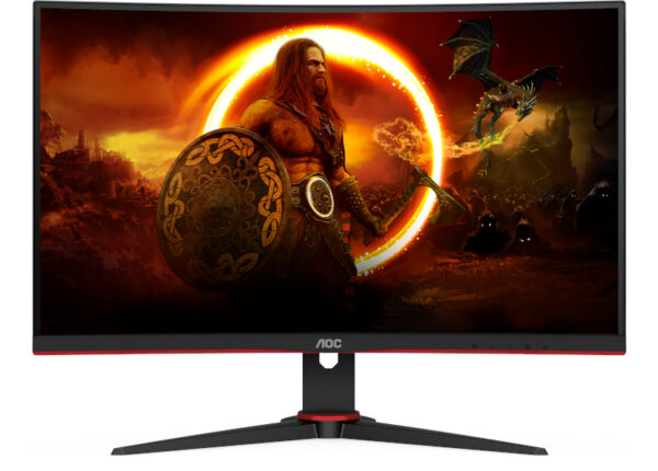 Reducere  ✅ Monitor LED AOC Gaming C27G2E Curbat 27 inch FHD VA 1 ms 165 Hz Reducere