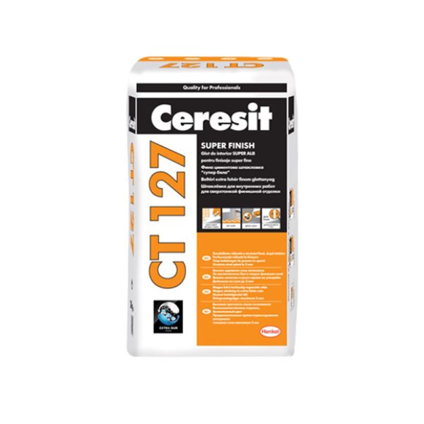 Reducere  Glet pe baza de ciment Ceresit CT 127  interior  20 kg Reducere