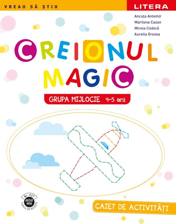 Reducere  Creionul Magic. Caiet de activități. Grupa mijlocie 4-5 ani Reducere