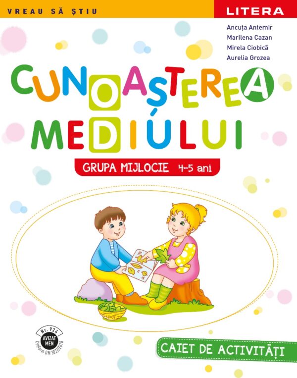 Reducere  Cunoasterea mediului. Caiet de activitati. Grupa mijlocie 4-5 ani Reducere