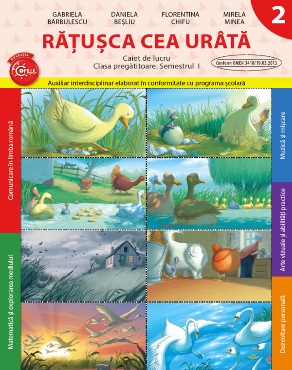 Reducere  Caiet de lucru. Clasa pregatitoare. Ratusca cea urata. Semestrul I. reeditare Reducere