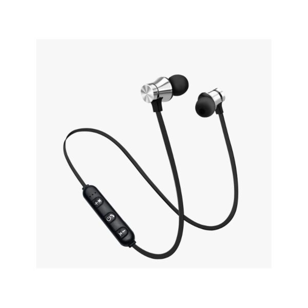 Reducere  Casti Wireless Bluetooth Sport BT4 Waterproof Tip In-Ear Headset Microfon Incorporat Argintiu Reducere