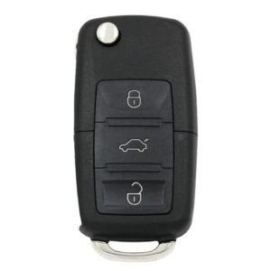 Reducere  Cheie Auto cu Telecomanda Techstar® TRM-09 pentru VW B01, KEYDIY, 3 Butoane, 300-500 Mhz, Pentru Programul KD300 și KD900, Negru Reducere