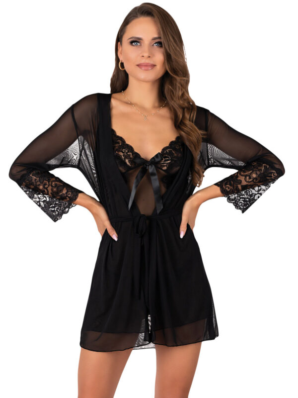 Reducere  ✅ Chemise Livemia Negru – SevenSins.ro