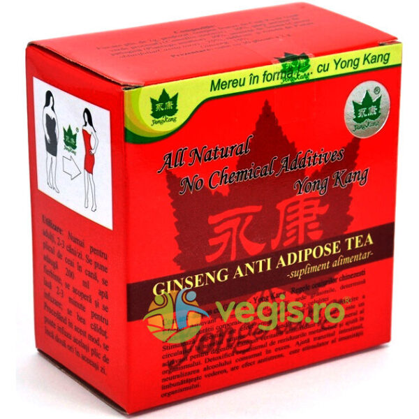 Reducere  Ceai Antiadipos + Ginseng 2gr*30pl