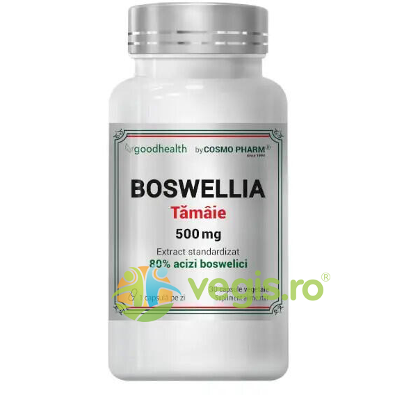 Reducere  Boswellia Serrata (Tamaie) 500mg 60cps