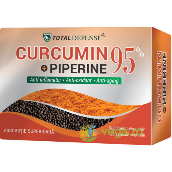 Reducere  Curcumin + Piperine 95% 30cps