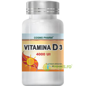 Reducere  Vitamina D3 4000UI 60cps