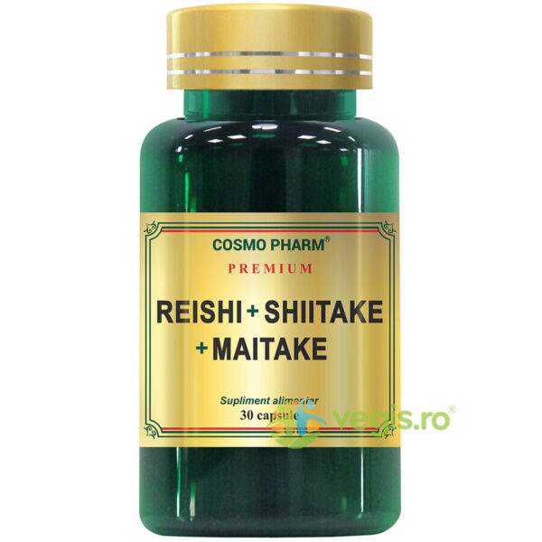 Reducere  Reishi Shiitake Maitake Premium 30cps