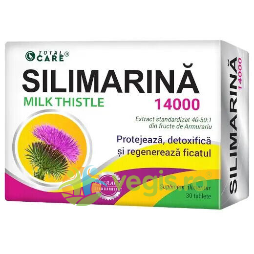 Reducere  Silimarina 14000mg Total Care 30tb