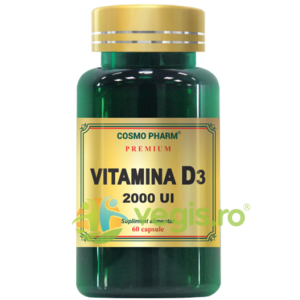 Reducere  Vitamina D3 2000UI Premium 60cps