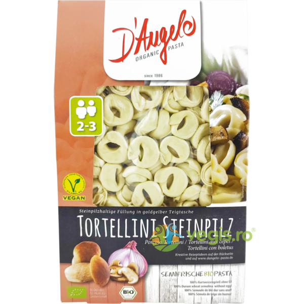 Reducere  Tortellini cu Umplutura de Hribi Ecologice/Bio 250g