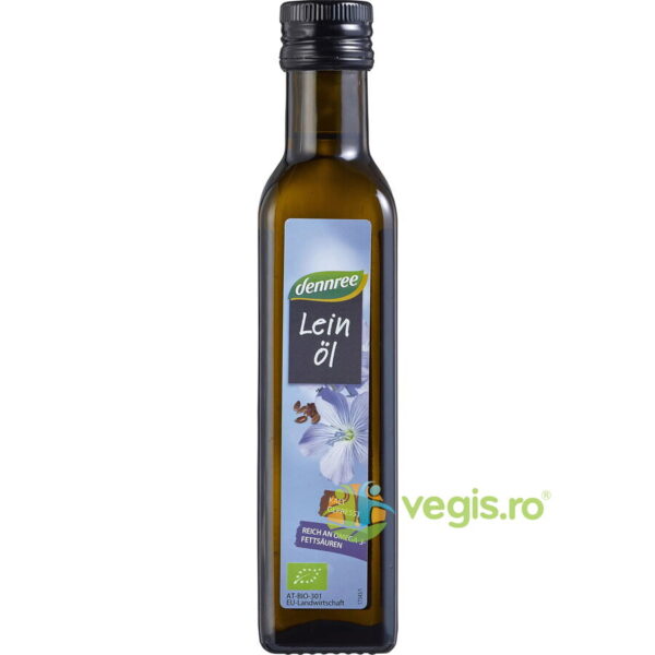 Reducere  Ulei de In Virgin Presat la Rece Ecologic/Bio 250ml