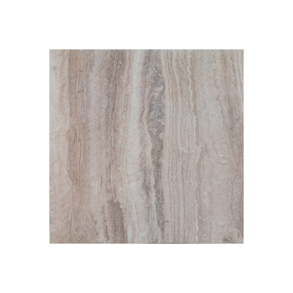 Reducere  Gresie portelanata Travertino Marfil  60 x 60  lucioasa Reducere