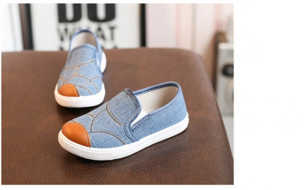 Reducere  Espadrile denim pentru copii