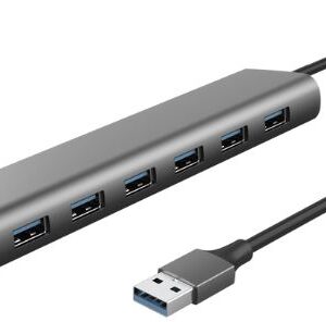 Reducere  ✅ Hub USB Trust Halyx 7-Port USB 3.2 Gen 1 Reducere