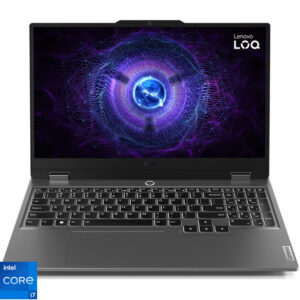 Reducere  ✅ Laptop Lenovo Gaming 15.6” LOQ 15IRX9, FHD IPS 144Hz, Procesor Intel® Core™ i7-13650HX (24M Cache, up to 4.90 GHz), 24GB DDR5, 512GB SSD, GeForce RTX 3050 6GB, No OS, Luna Grey Reducere