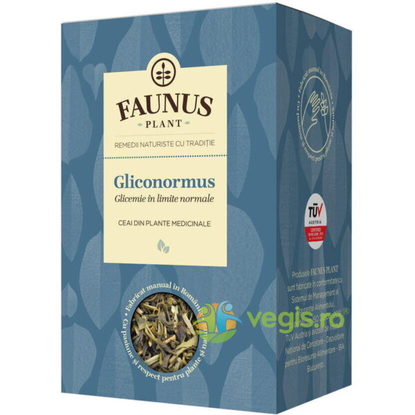 Reducere  Ceai Gliconormus (Glicemie in Limite Normale) 90g