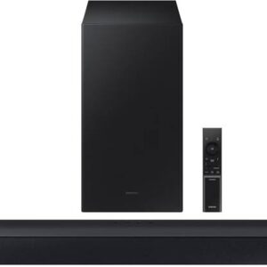 Reducere  ✅ Sistem Home Cinema Samsung HW-C450, 2.1, 300W, Bluetooth, Subwoofer Wireless, Dolby, Black Reducere