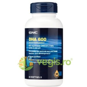 Reducere  Acizi Grasi DHA 600 Omega 3 60cps moi