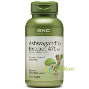 Reducere  Ashwagandha Extract Herbal Plus 470mg 100cps