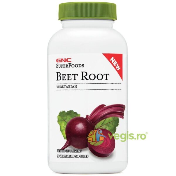 Reducere  Beet Root (Radacina de Sfecla Rosie) Super Foods 90cps