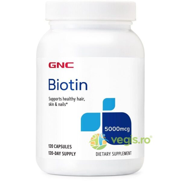 Reducere  Biotina 5000mcg 120cps