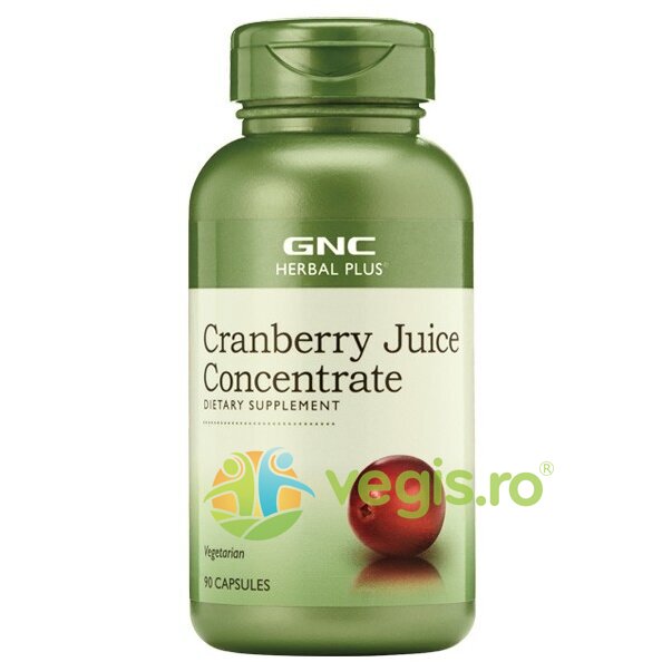 Reducere  Concentrat din Suc de Merisor (Cranberry Juice Concentrate) Herbal Plus 90cps