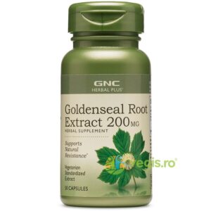 Reducere  Goldenseal Root (Extract Standardizat de Gentiana) Herbal Plus 200mg 50cps