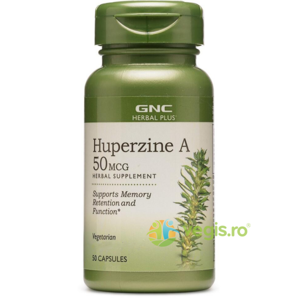 Reducere  Huperzina A Herbal Plus 50mcg 50cps vegetale