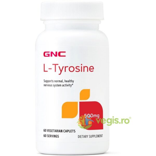 Reducere  L-Tirozina (L-Tyrosine) 500mg 60tb vegetale