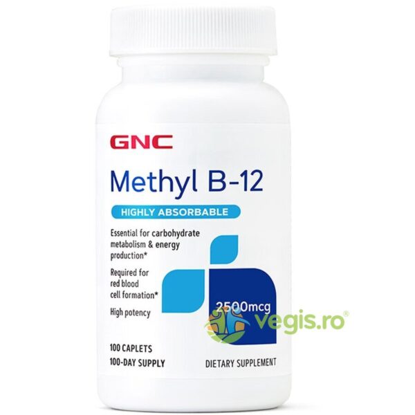 Reducere  Methyl B-12 (Vitamina B-12 Metilcobalamina) 2500mcg 100tb