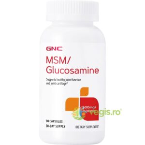 Reducere  MSM si Glucozamina (MSM&Glucosamine) 500mg 90cps