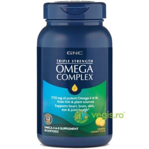 Reducere  Omega Complex (Acizi Grasi Omega-3-6-9) Triple Strength 90cps moi