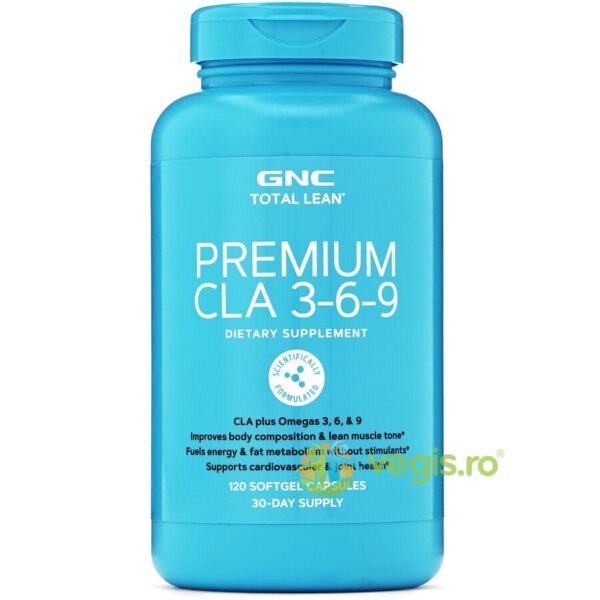 Reducere  Acid Linoleic Conjugat si Omega 3-6-9 (Premium Cla 3-6-9) Total Lean 120cps moi