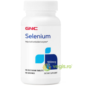 Reducere  Seleniu 100mcg 100tb vegetale