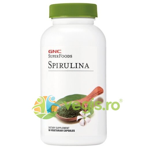 Reducere  Spirulina 500mg Super Foods 90cps