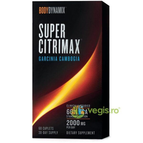 Reducere  Super Citrimax Garcinia Cambogia BodyDymanix 1000mg 60tb