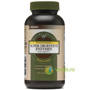 Reducere  Enzime Digestive (Super Digestive Enzymes) Natural Brand 100cps