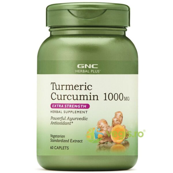 Reducere  Turmeric Curcumin Herbal Plus 1000mg 60tb vegetale