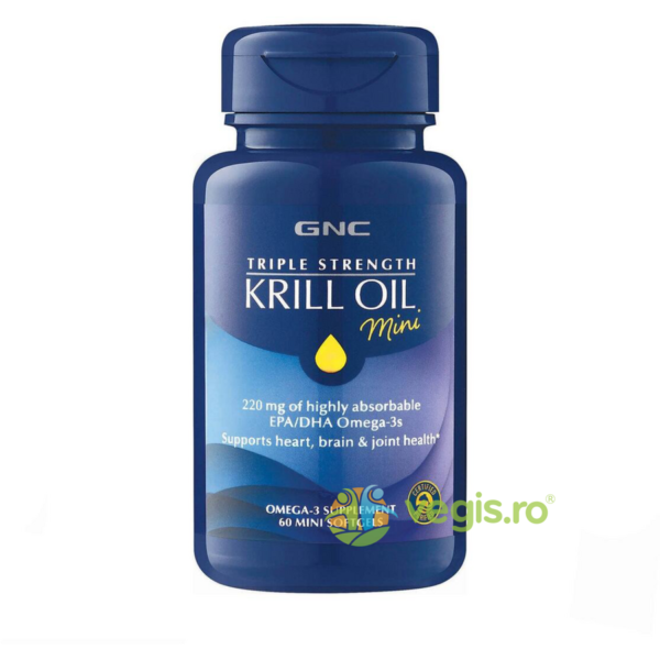 Reducere  Ulei de Krill Triple Strenght 60cps mini moi