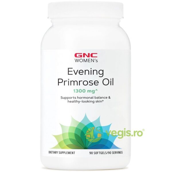 Reducere  Ulei de Luminita Noptii pentru Femei (Evening Primrose Oil) 1300mg 90cps moi